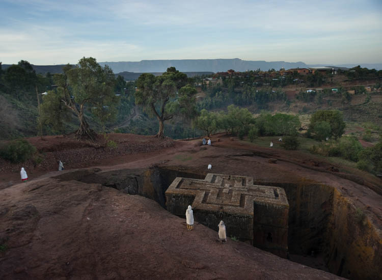 Lalibela, chiesa di San Giorgio (Bet Giorgis)